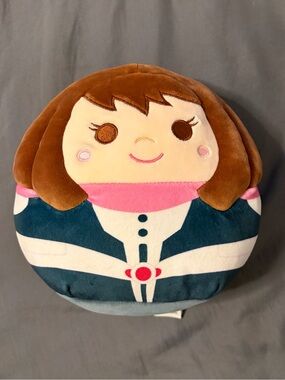 Squishmallows Ochaco Uraraka 20cm Plush – My Hero Academia Official Jazwares